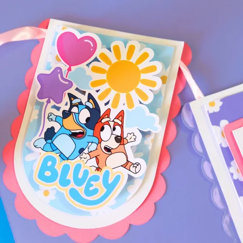 Bluey Themed Birthday Banner 02