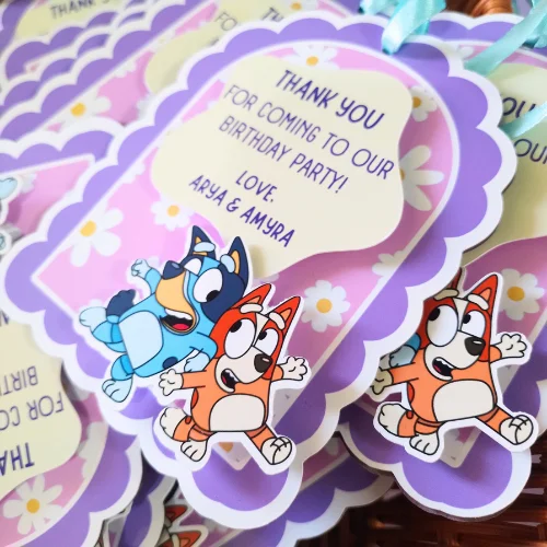 Bluey Themed Thank you Tags 01