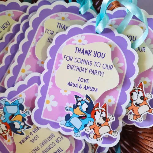 Bluey Themed Thank you Tags 02