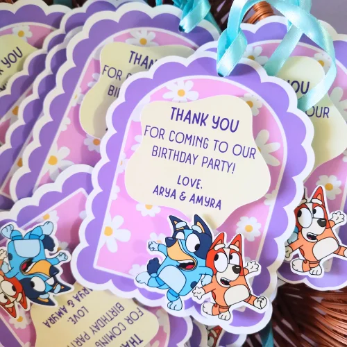 Bluey Themed Thank you Tags 03