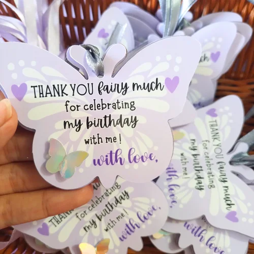 Butterfly Themed Thank you Tags 01