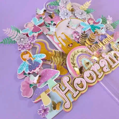 Fairyland Theme Layered Topper 03