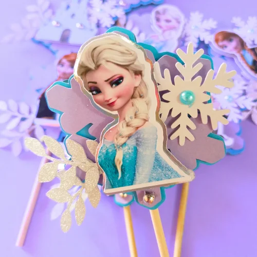 Frozen themed Cupcake toppers 04
