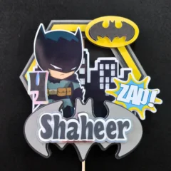 Batman Inspired Layered Topper 01