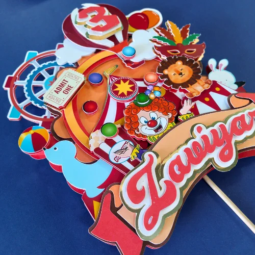 Carnival Inspired Layered Topper 01