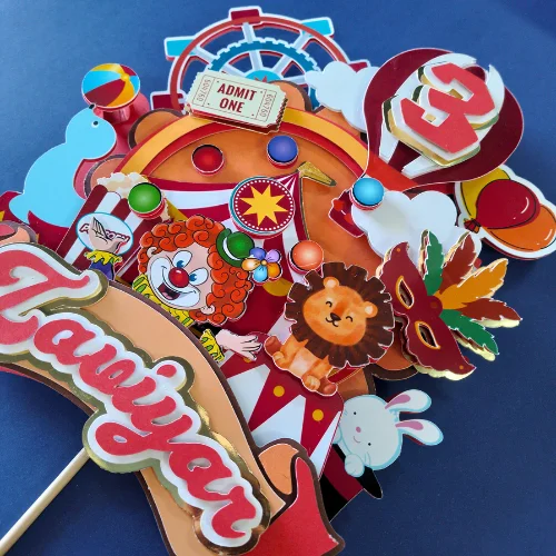 Carnival Inspired Layered Topper 03