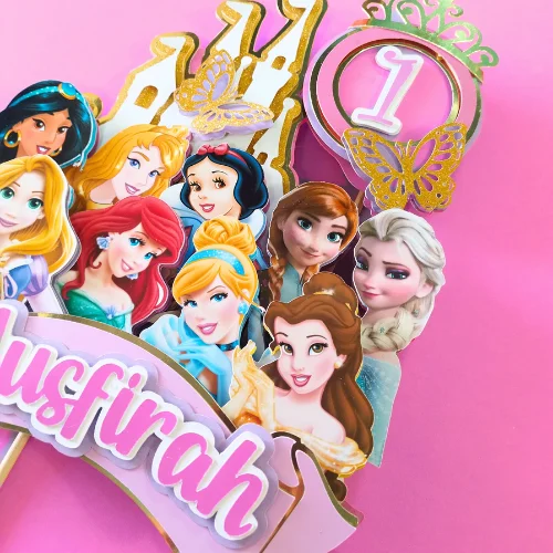 Disney Princesses Inspired Layered Topper 02