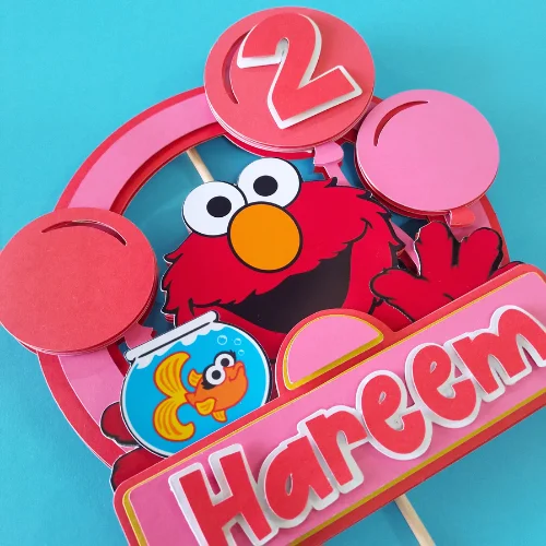 Elmo Layered Topper 02