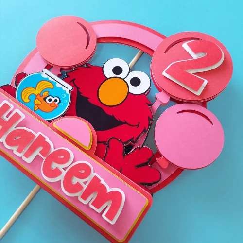 Elmo Layered Topper 03