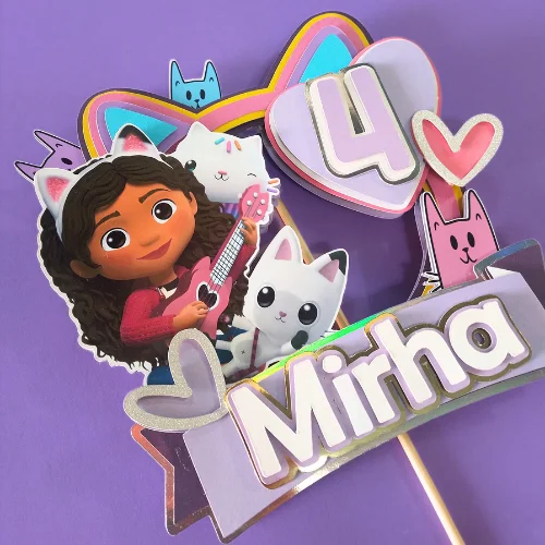 Gabby Doll House Layered Topper 01