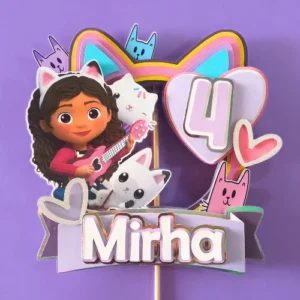 Gabby Doll House Layered Topper 02