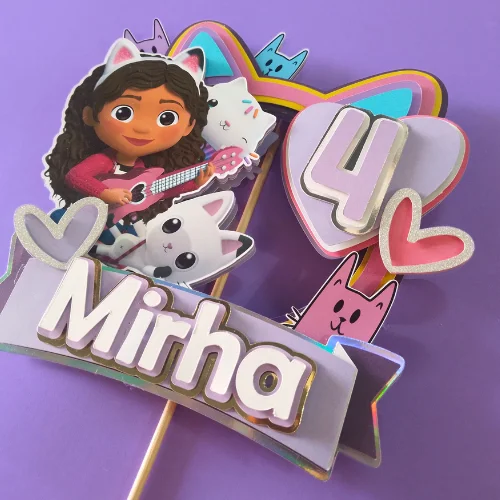 Gabby Doll House Layered Topper 03