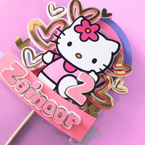 Hello Kitty Layered Topper 01