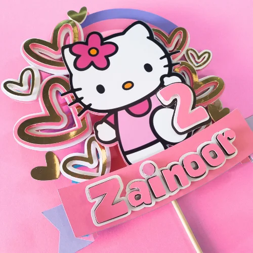 Hello Kitty Layered Topper 03