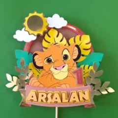Lion King Themed Layered Topper 01