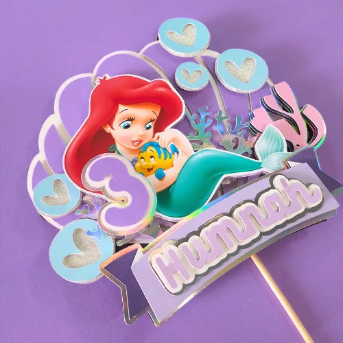 Little Mermaid Layered Topper 01