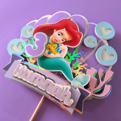 Little Mermaid Layered Topper 02
