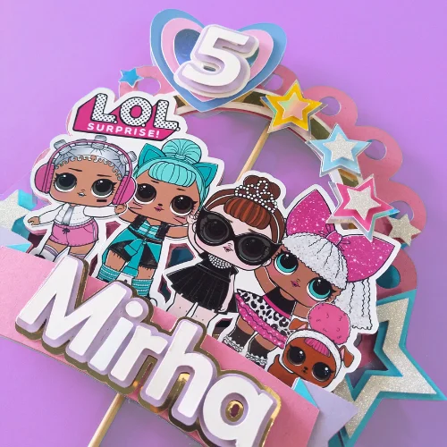 Lol Dolls Layered Topper 02