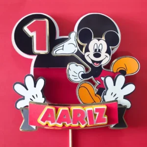 Mickey Mouse Themed Layered Topper 02