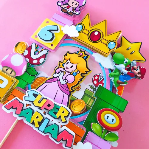 Princess Peach Layered Topper 01