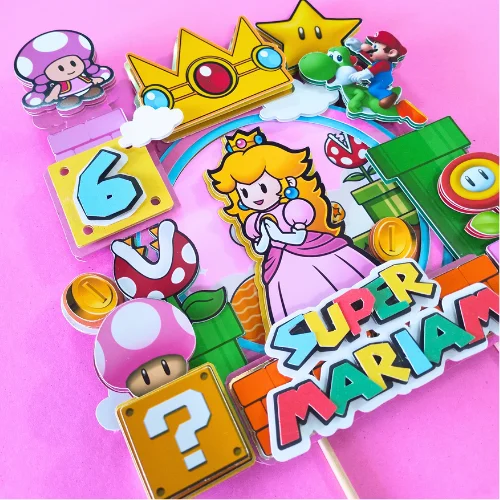 Princess Peach Layered Topper 03