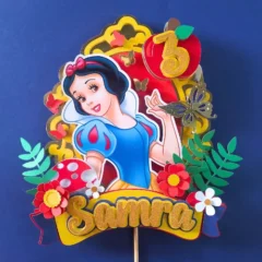 Snow White Themed Layered Topper 03