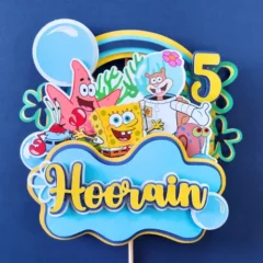 Sponge Bob Layered Topper 01