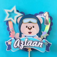 Teddy Bear Layered Topper 01