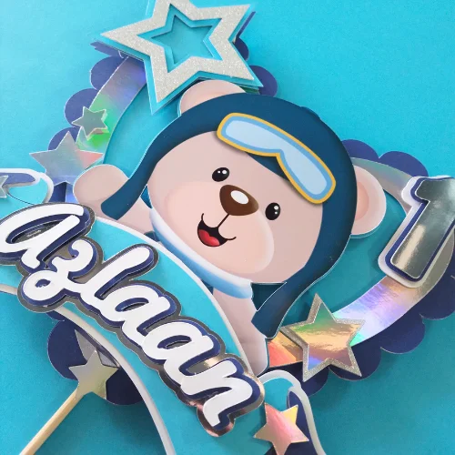 Teddy Bear Layered Topper 03