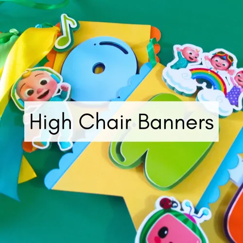 High Chair Banners